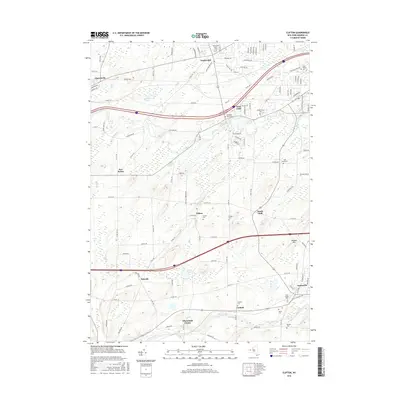2016 Map of Clifton, 2016 Print
