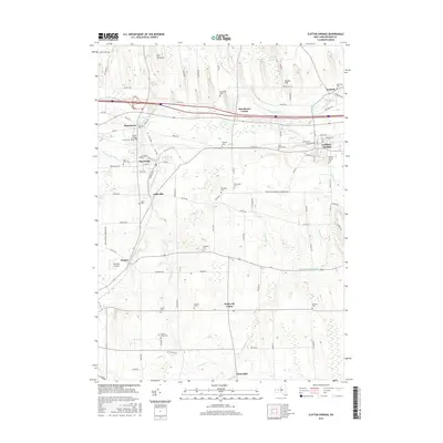 2016 Map of Clifton Springs, 2016 Print