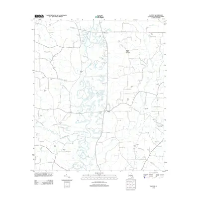 2012 Map of Clifton, 2012 Print