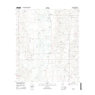 2015 Map of Clifton, 2015 Print