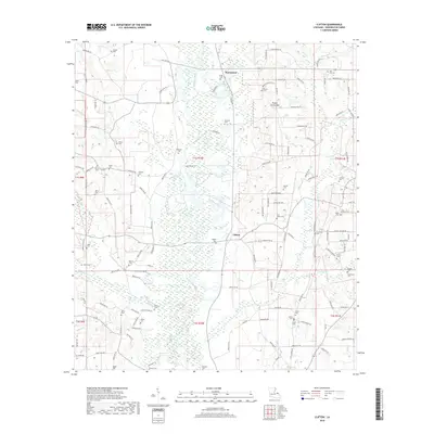 2018 Map of Clifton, 2018 Print