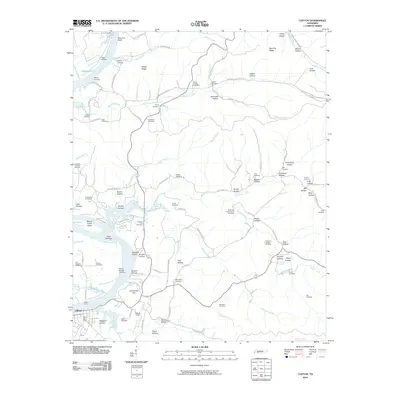 2010 Map of Clifton, 2010 Print