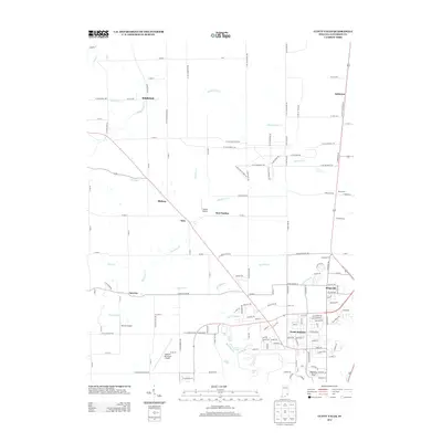 2013 Map of Clifty Falls, 2013 Print