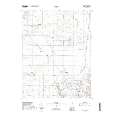 2019 Map of Clifty Falls, 2019 Print