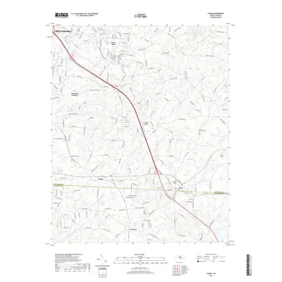 2019 Map of Climax, 2019 Print