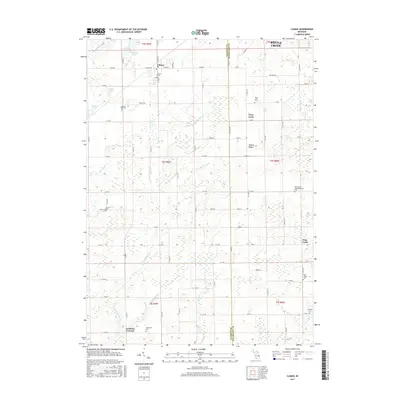 2017 Map of Climax, 2017 Print