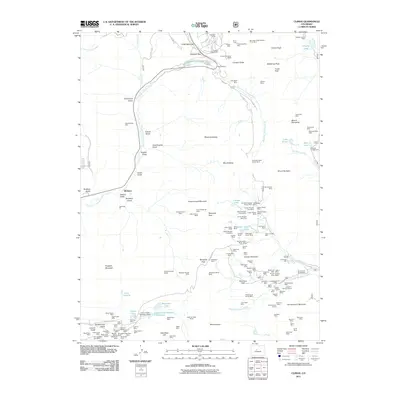 2011 Map of Climax, 2011 Print