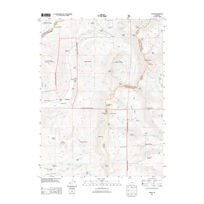 2013 Map of Climax, 2013 Print