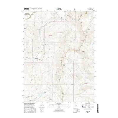 2016 Map of Climax, 2016 Print