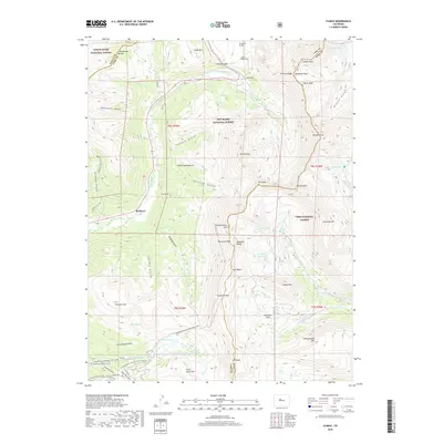 2019 Map of Climax, 2019 Print