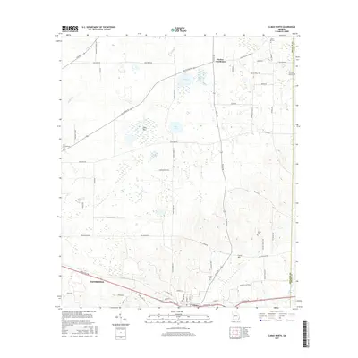 2017 Map of Climax North, 2017 Print