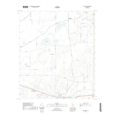 2020 Map of Climax North, 2020 Print