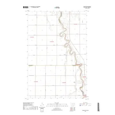 2018 Map of Climax NW, 2018 Print