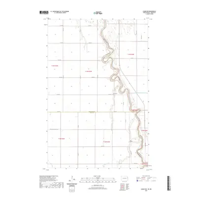 2020 Map of Climax NW, 2020 Print