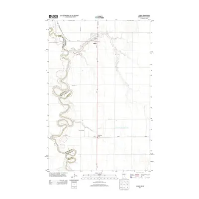 2013 Map of Climax, 2013 Print