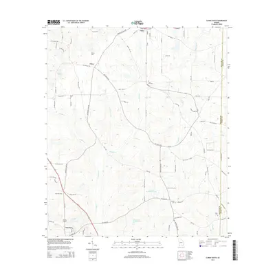 2014 Map of Climax South, 2014 Print