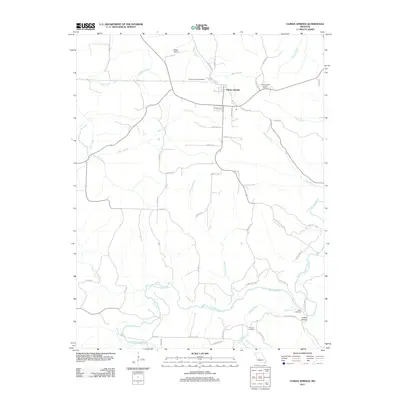 2011 Map of Climax Springs, 2011 Print