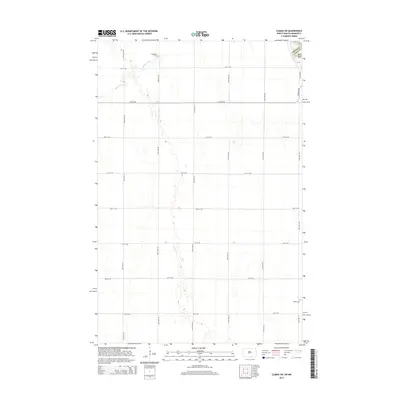 2014 Map of Climax SW, 2014 Print