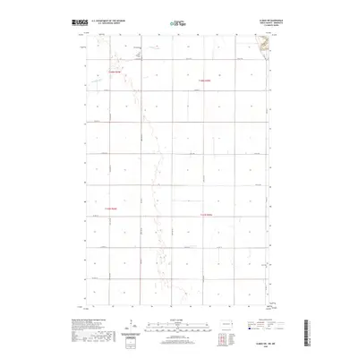2020 Map of Climax SW, 2020 Print