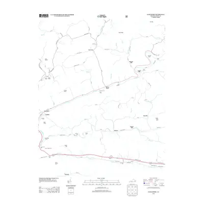2013 Map of Clinchport, 2013 Print