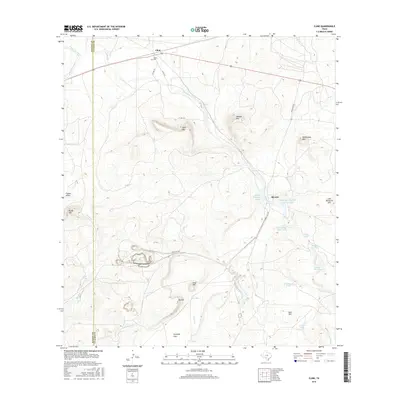 2016 Map of Cline, 2016 Print