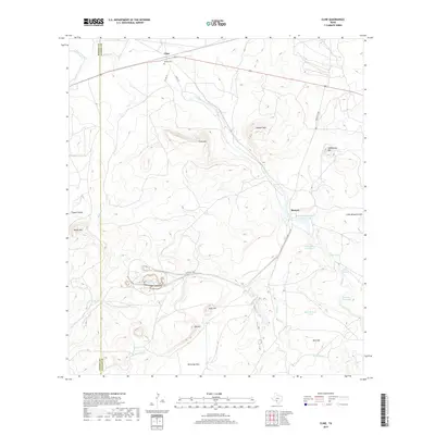 2019 Map of Cline, 2019 Print