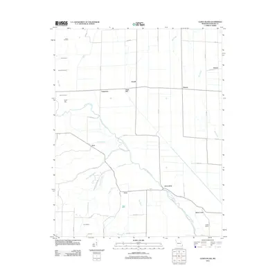 2012 Map of Clines Island, 2012 Print
