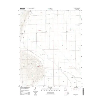 2015 Map of Clines Island, 2015 Print