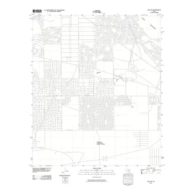 2010 Map of Clint NE, 2010 Print