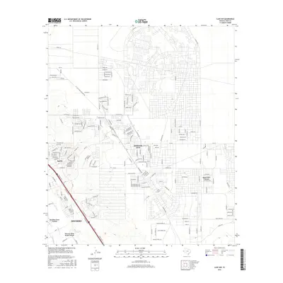 2016 Map of Clint NW, 2016 Print