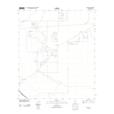 2012 Map of Clint SE, 2012 Print