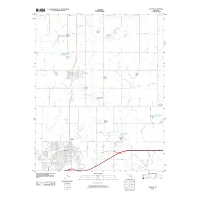 2010 Map of Clinton, 2010 Print