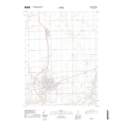 2021 Map of Clinton, 2021 Print