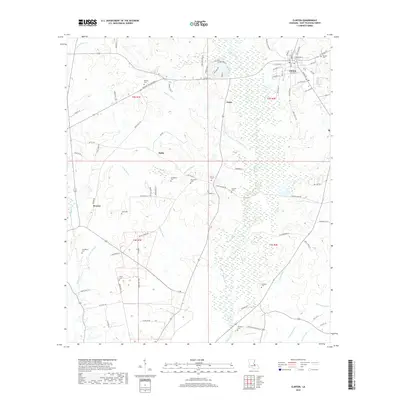 2018 Map of Clinton, 2018 Print