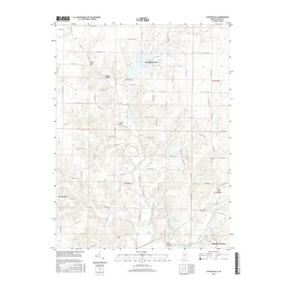 2016 Map of Clinton Falls, 2016 Print