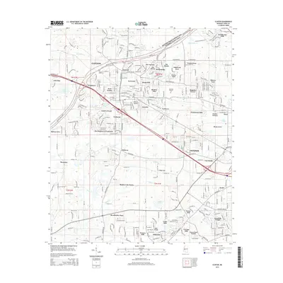 2015 Map of Clinton, 2015 Print