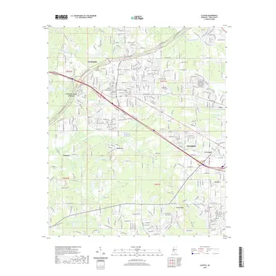 2020 Map of Clinton, 2020 Print