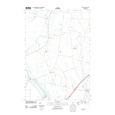 2011 Map of Clinton, 2011 Print