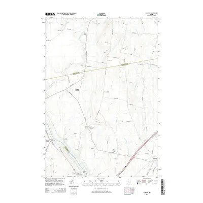 2014 Map of Clinton, 2014 Print