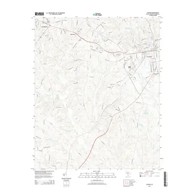 2014 Map of Clinton, 2014 Print