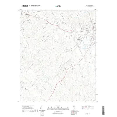 2020 Map of Clinton, 2020 Print
