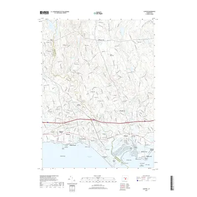 2018 Map of Clinton, 2018 Print
