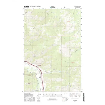 2017 Map of Clinton, 2017 Print