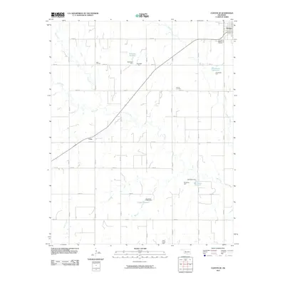 2010 Map of Clinton NE, 2010 Print