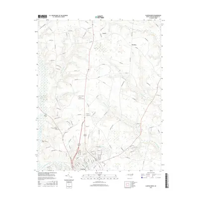 2016 Map of Clinton North, 2016 Print
