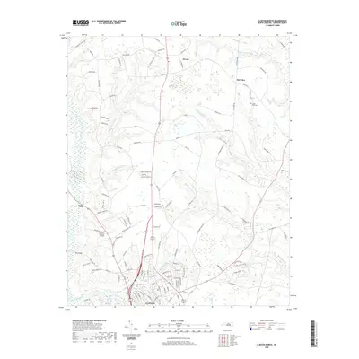 2019 Map of Clinton North, 2019 Print