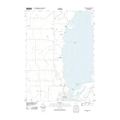 2010 Map of Clinton NW, 2010 Print