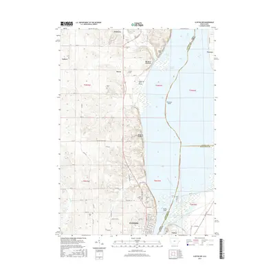 2015 Map of Clinton NW, 2015 Print