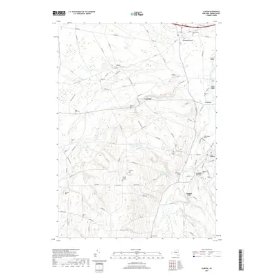 2019 Map of Clinton, 2019 Print