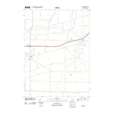 2010 Map of Clinton, 2010 Print